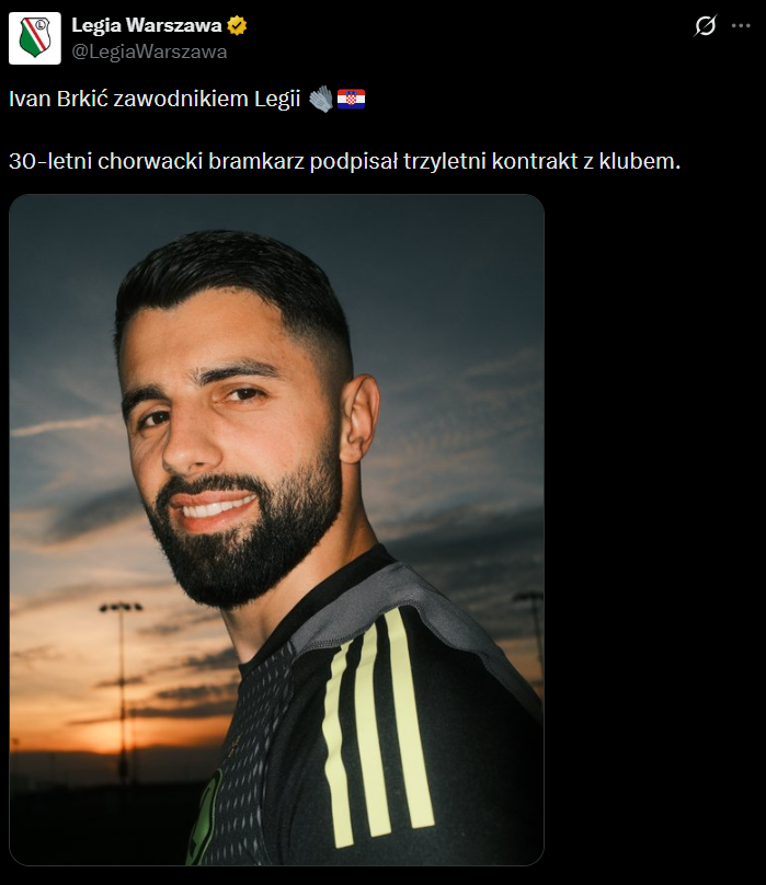 HERE WE GO! Oto PIERWSZY TRANSFER Legii na nowy sezon!